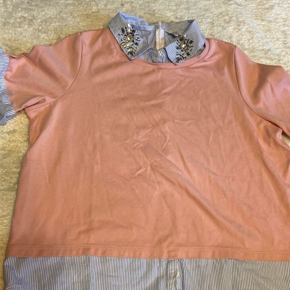 Crown & Ivy Blinged Top